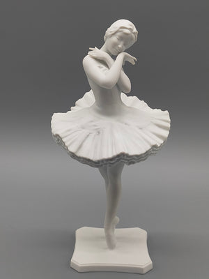 Kaiser Bisquitporzellan Figur Odette Elegante Ballett Tänzerin