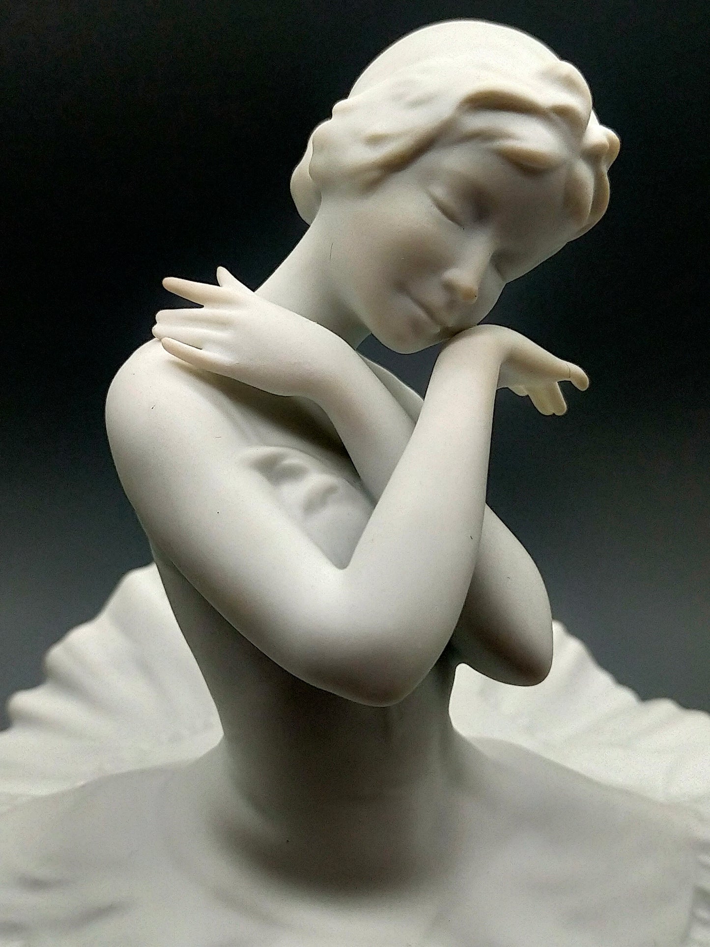 Kaiser Bisquitporzellan Figur Odette Elegante Ballett Tänzerin