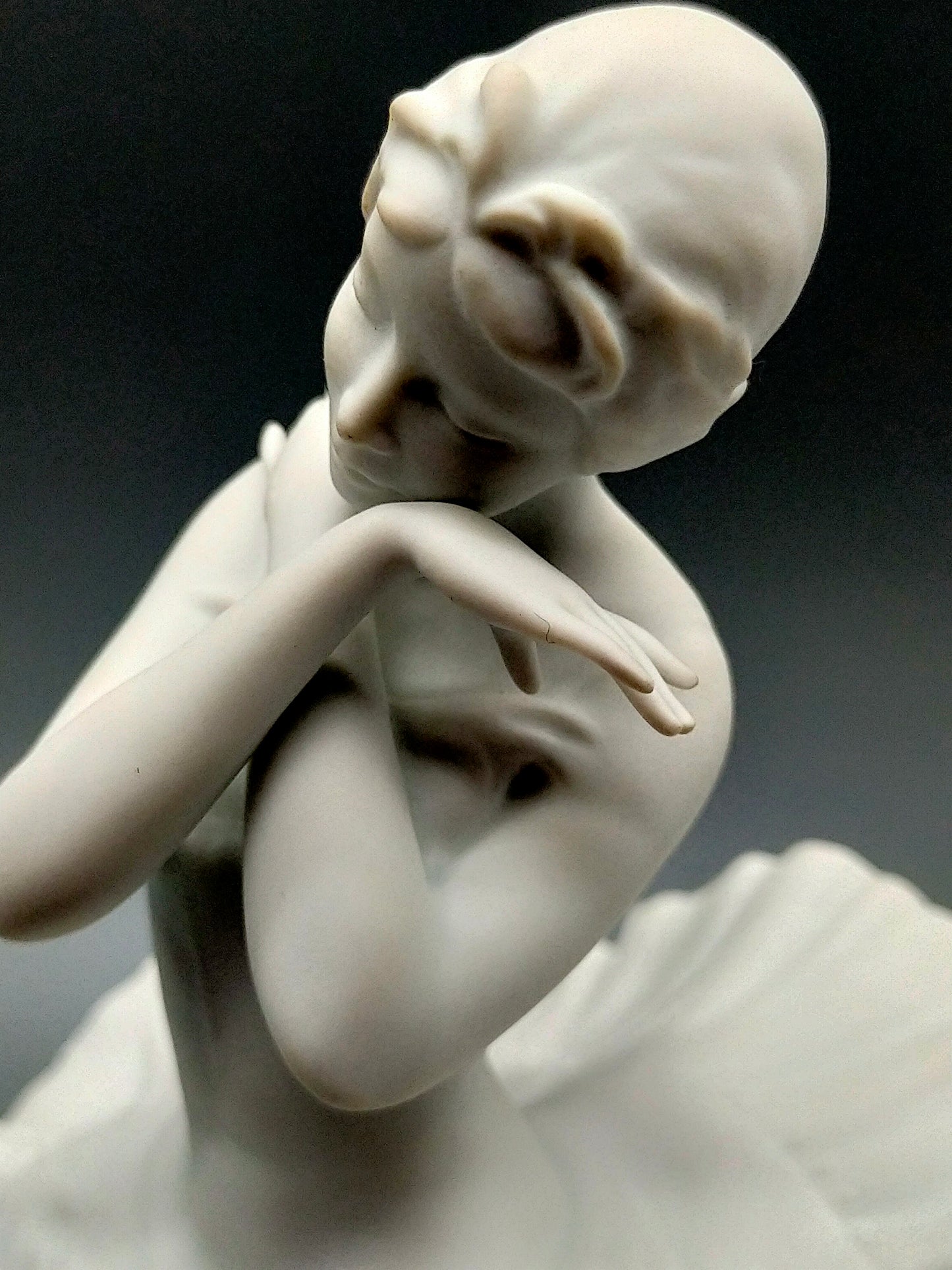 Kaiser Bisquitporzellan Figur Odette Elegante Ballett Tänzerin