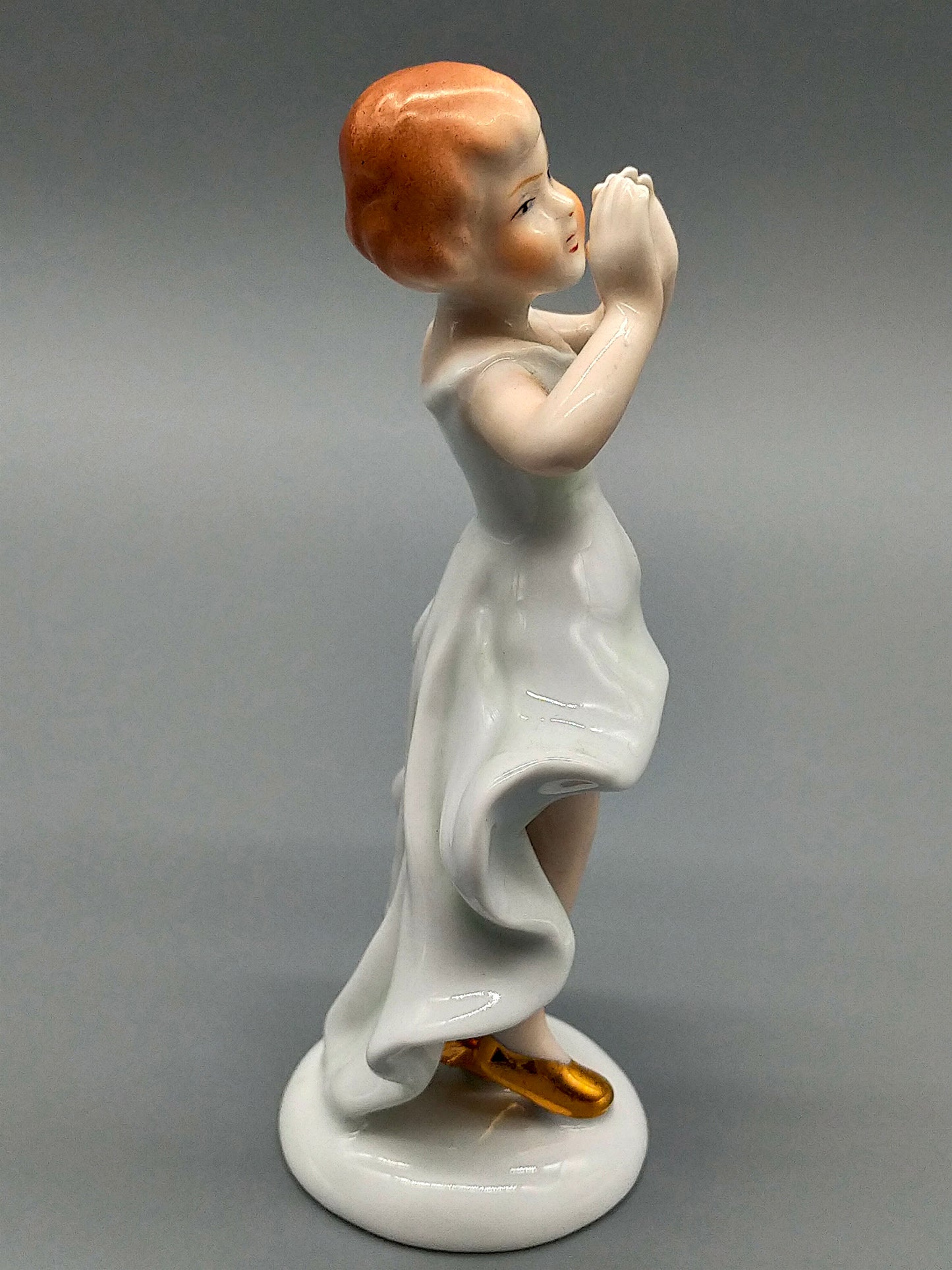 Art Déco PM&M Porzellanfigur Tänzerin Erdmann Schlegelmilch