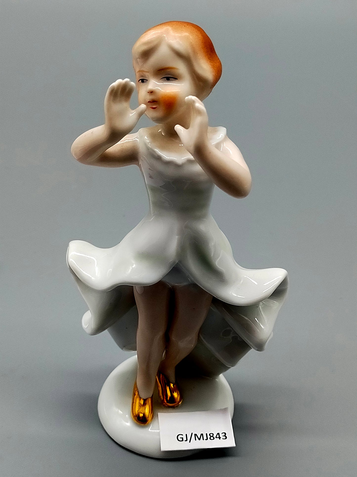 Art Déco PM&M Porzellanfigur Tänzerin Erdmann Schlegelmilch