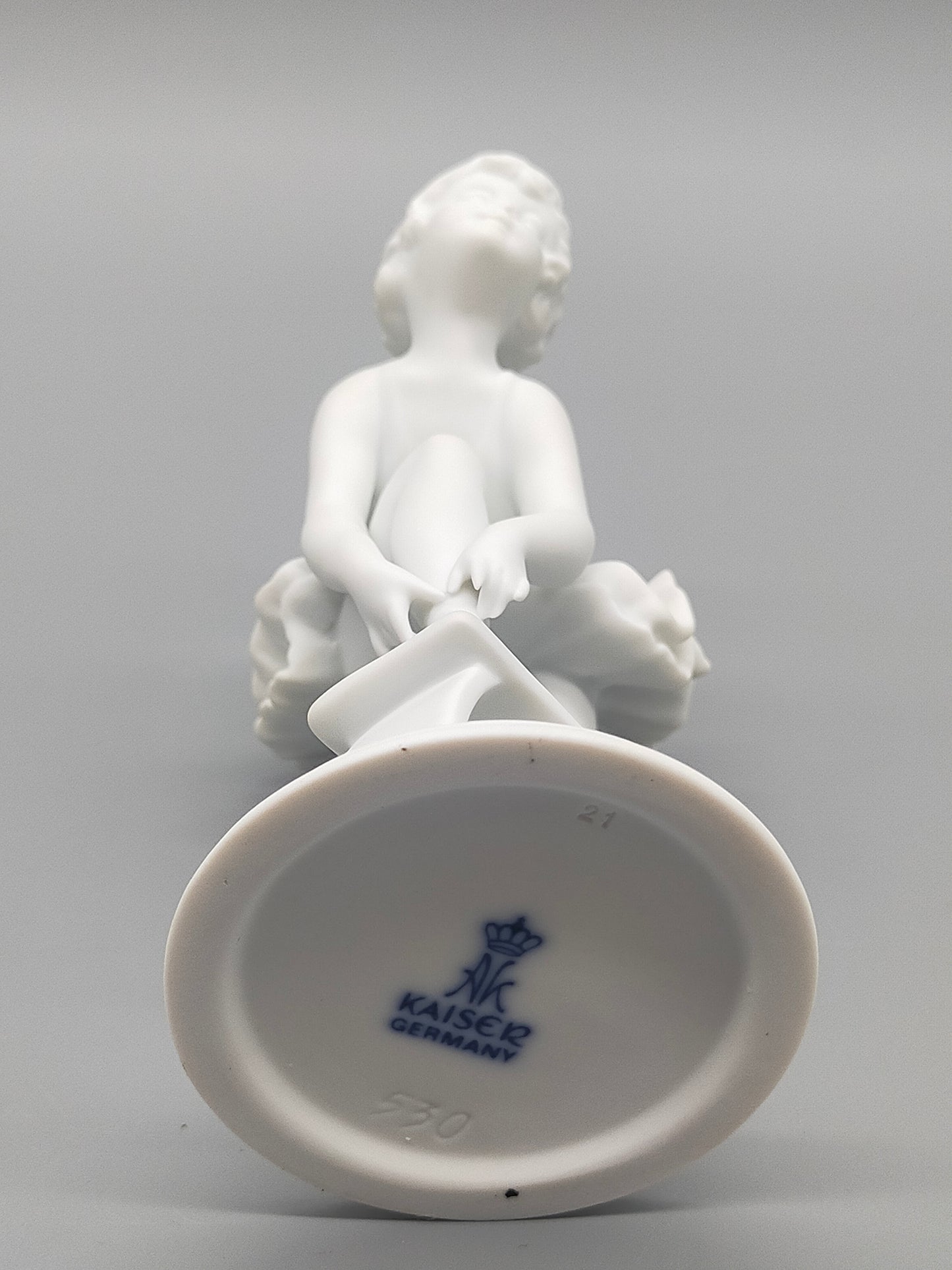 Kaiser Porzellan Figur Ballerina Elegante Biskuitporzellan Tänzerin
