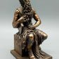 Veronese Moses Bronze Skulptur mit Gesetzestafeln Signiert (1998)