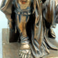 Veronese Moses Bronze Skulptur mit Gesetzestafeln Signiert (1998)