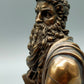 Veronese Moses Bronze Skulptur mit Gesetzestafeln Signiert (1998)