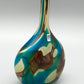 Exklusive Mdina Glass Malta Designer Vase Farbenprächtiges Studioglas