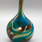 Exklusive Mdina Glass Malta Designer Vase Farbenprächtiges Studioglas