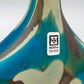Exklusive Mdina Glass Malta Designer Vase Farbenprächtiges Studioglas
