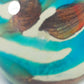 Exklusive Mdina Glass Malta Designer Vase Farbenprächtiges Studioglas
