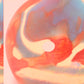Exklusive Mdina Glass Malta Designer Vase Farbenprächtiges Studioglas