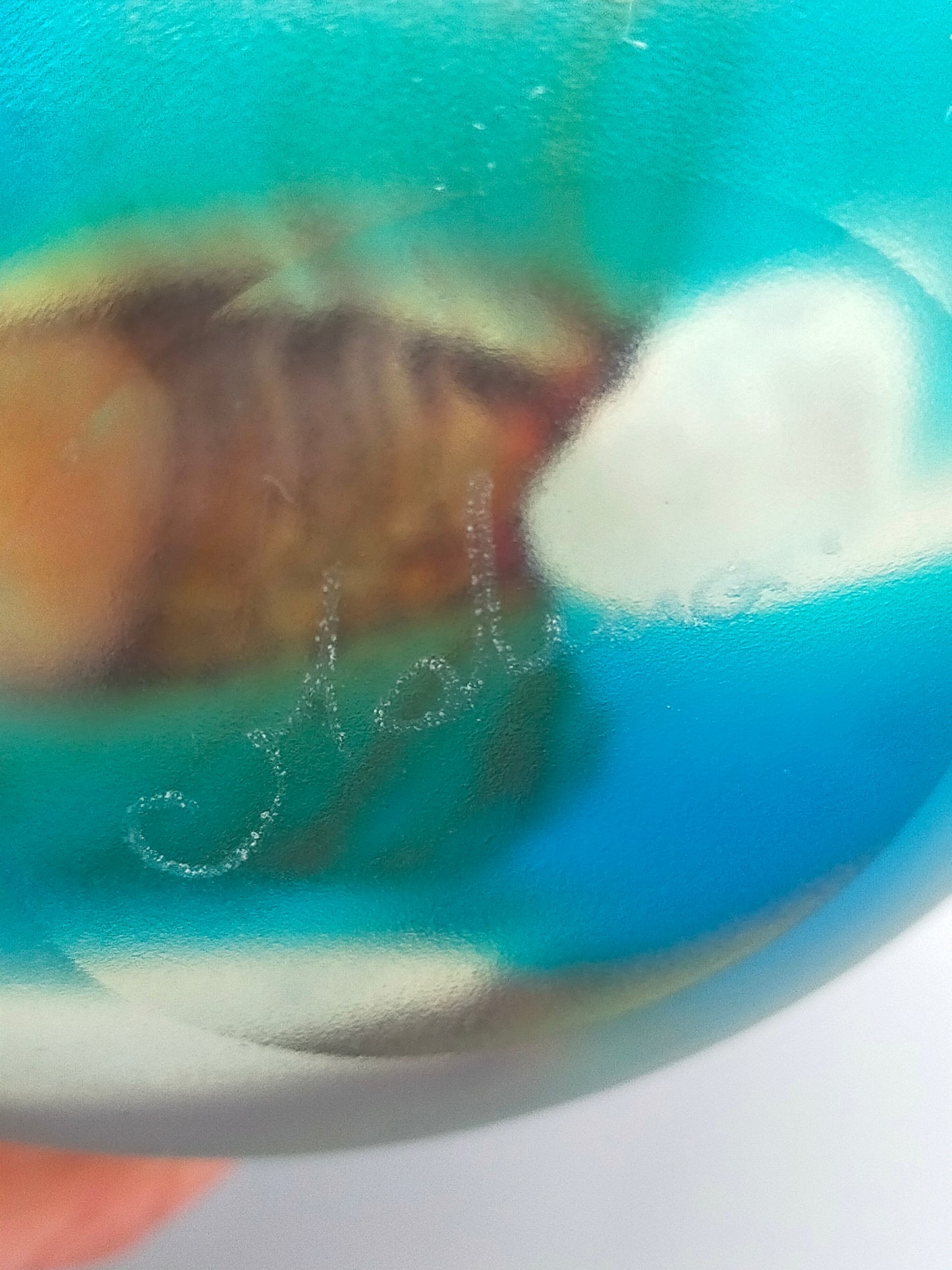 Exklusive Mdina Glass Malta Designer Vase Farbenprächtiges Studioglas