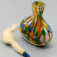 Rodenstock Schnupftabak Set Murano Stil Glas mit OVP