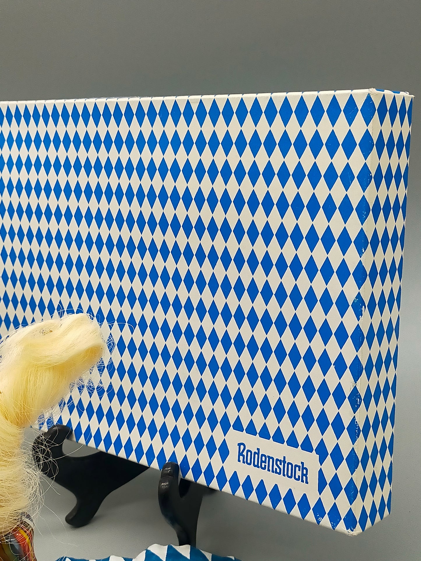 Rodenstock Schnupftabak Set Buntes Murano Stil Glas in OVP