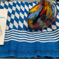 Rodenstock Schnupftabak Set Buntes Murano Stil Glas in OVP