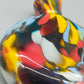 Rodenstock Schnupftabak Set Buntes Murano Stil Glas in OVP