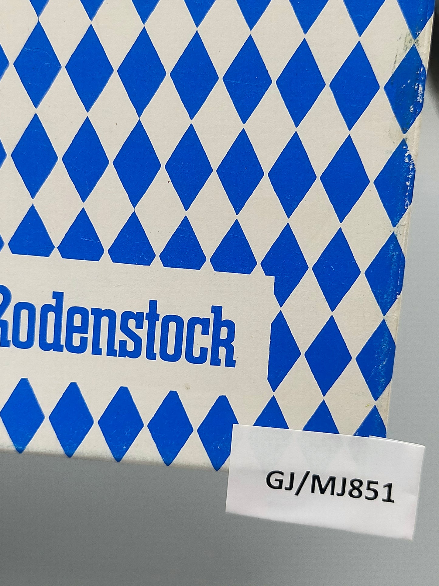 Rodenstock Schnupftabak Set Buntes Murano Stil Glas in OVP