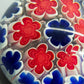 Farbenfroher Millefiori Briefbeschwerer Kunstvolles Glasobjekt