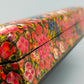 Kashmiri Dose – Florales Muster mit Rosen und Goldakzenten