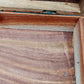 Handgeschnitzte Holz Box aus Indien Schatulle mit Blumen Dekor