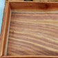 Handgeschnitzte Holz Box aus Indien Schatulle mit Blumen Dekor