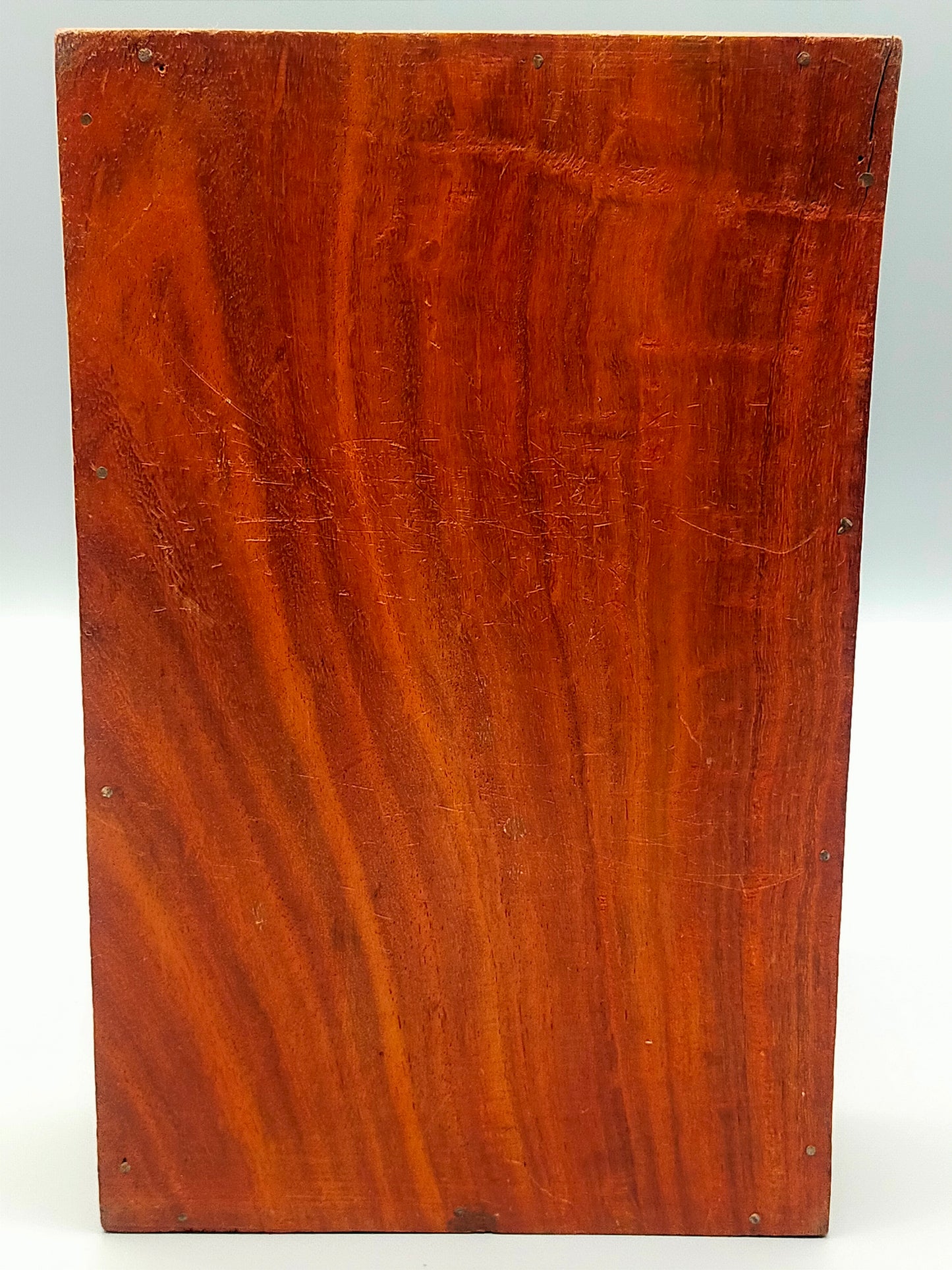 Handgeschnitzte Holz Box aus Indien Schatulle mit Blumen Dekor