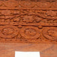 Handgeschnitzte Holz Box aus Indien Schatulle mit Blumen Dekor
