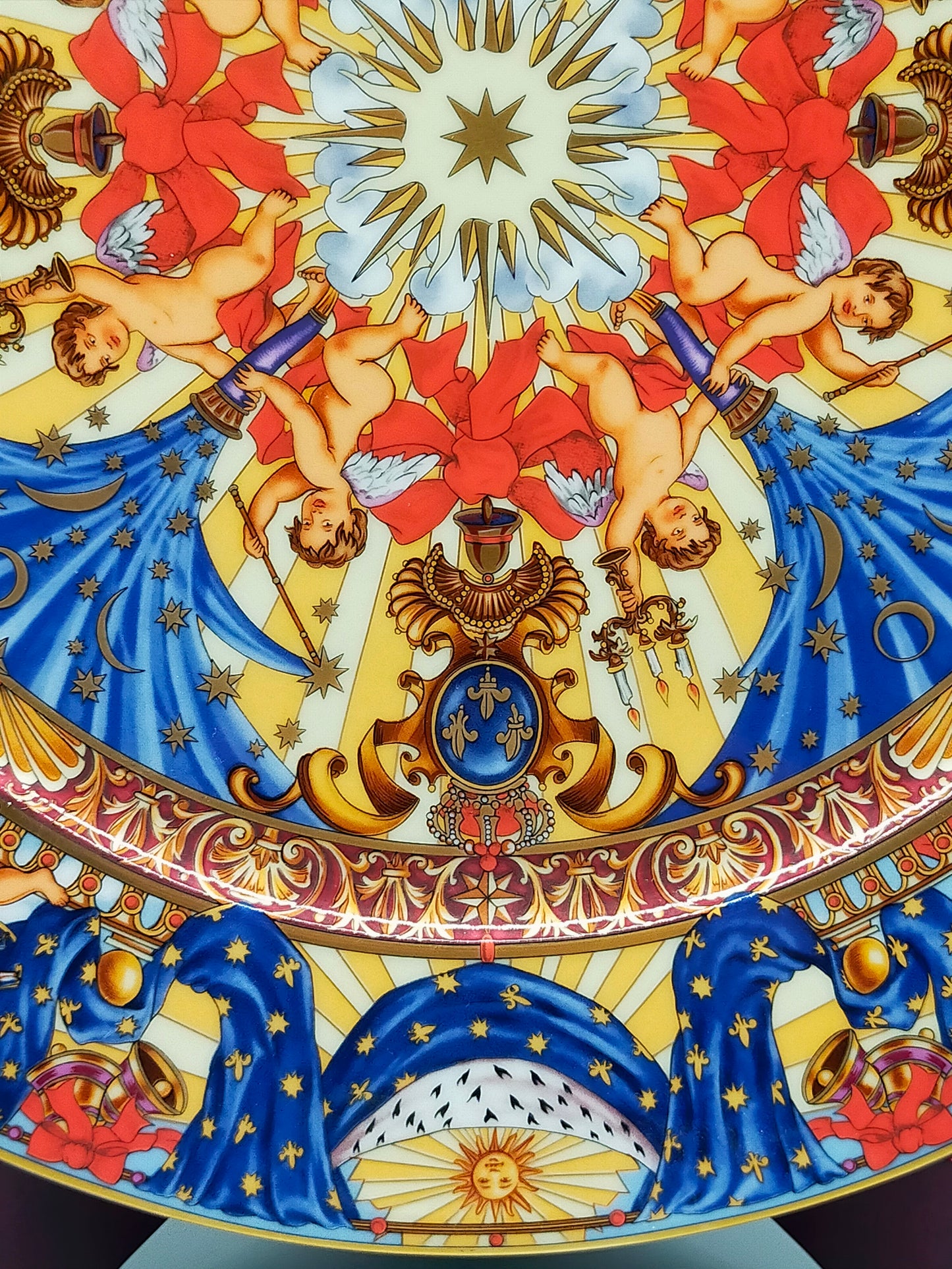 Hutschenreuther Weihnachtsteller 2002 Am Hofe des Sonnenkönigs