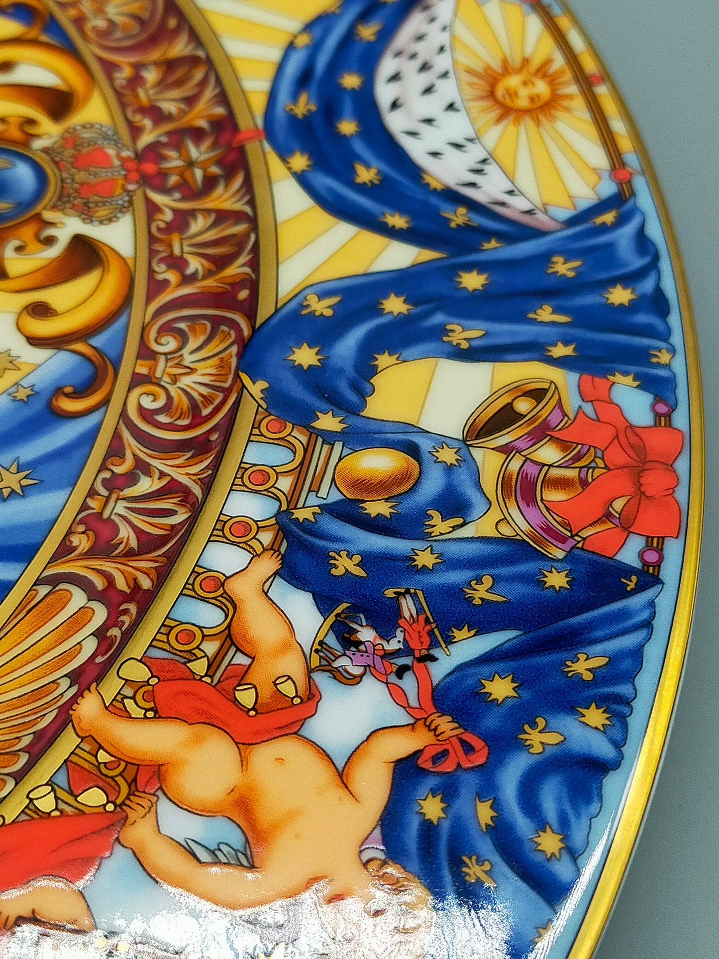 Hutschenreuther Weihnachtsteller 2002 Am Hofe des Sonnenkönigs