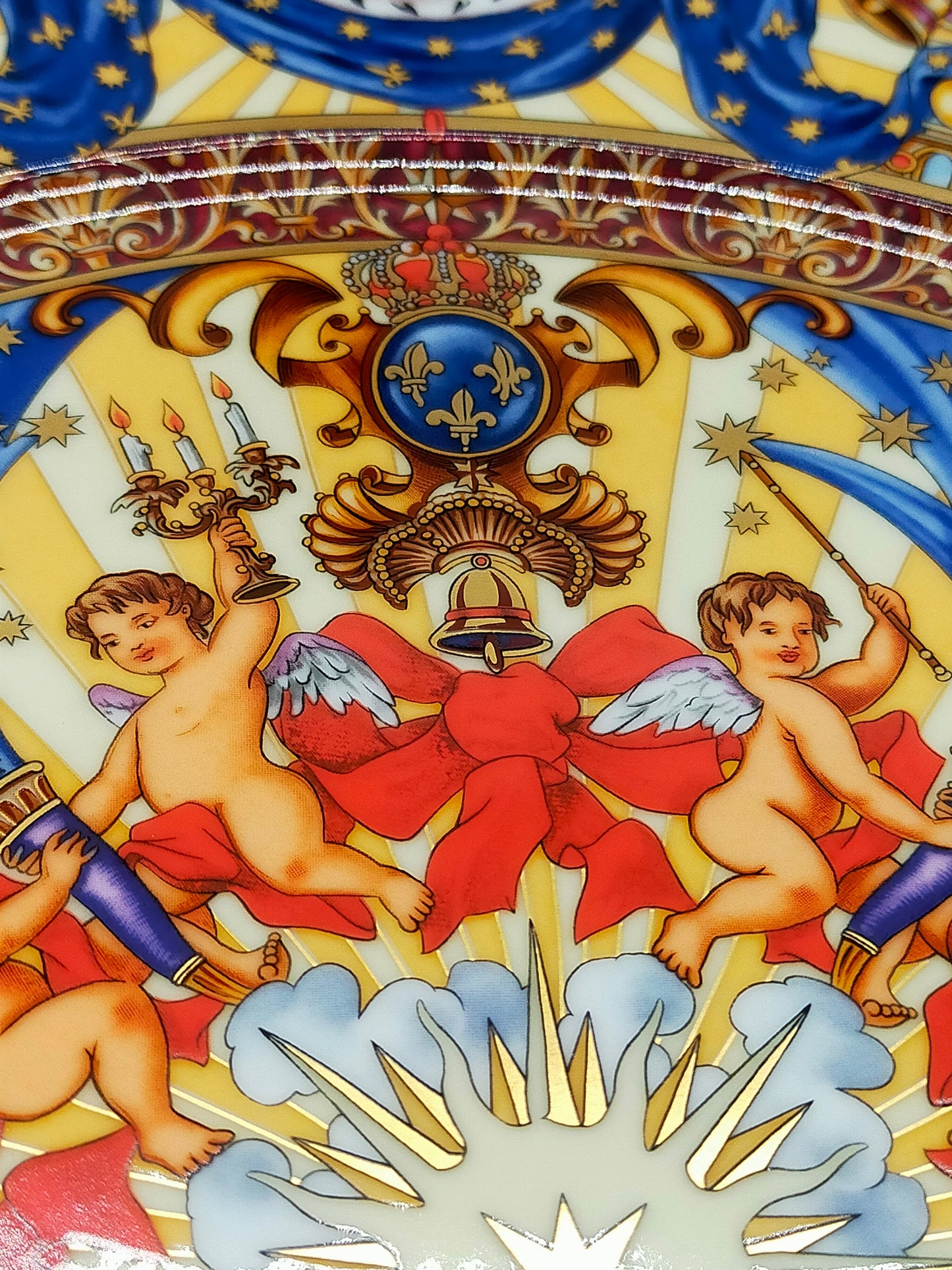 Hutschenreuther Weihnachtsteller 2002 Am Hofe des Sonnenkönigs