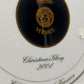 Exklusiver Rosenthal Versace Wand Teller Christmas Glory 2004 Mit OVP