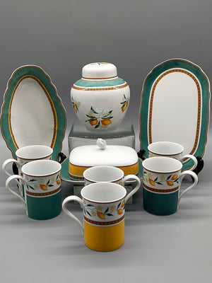 Hutschenreuther Medley Alfabia Tierra Porzellan Set Mediterran