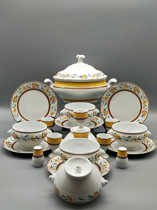 Hutschenreuther Medley Alfabia Finca Geschirr Set Mediterranes Design