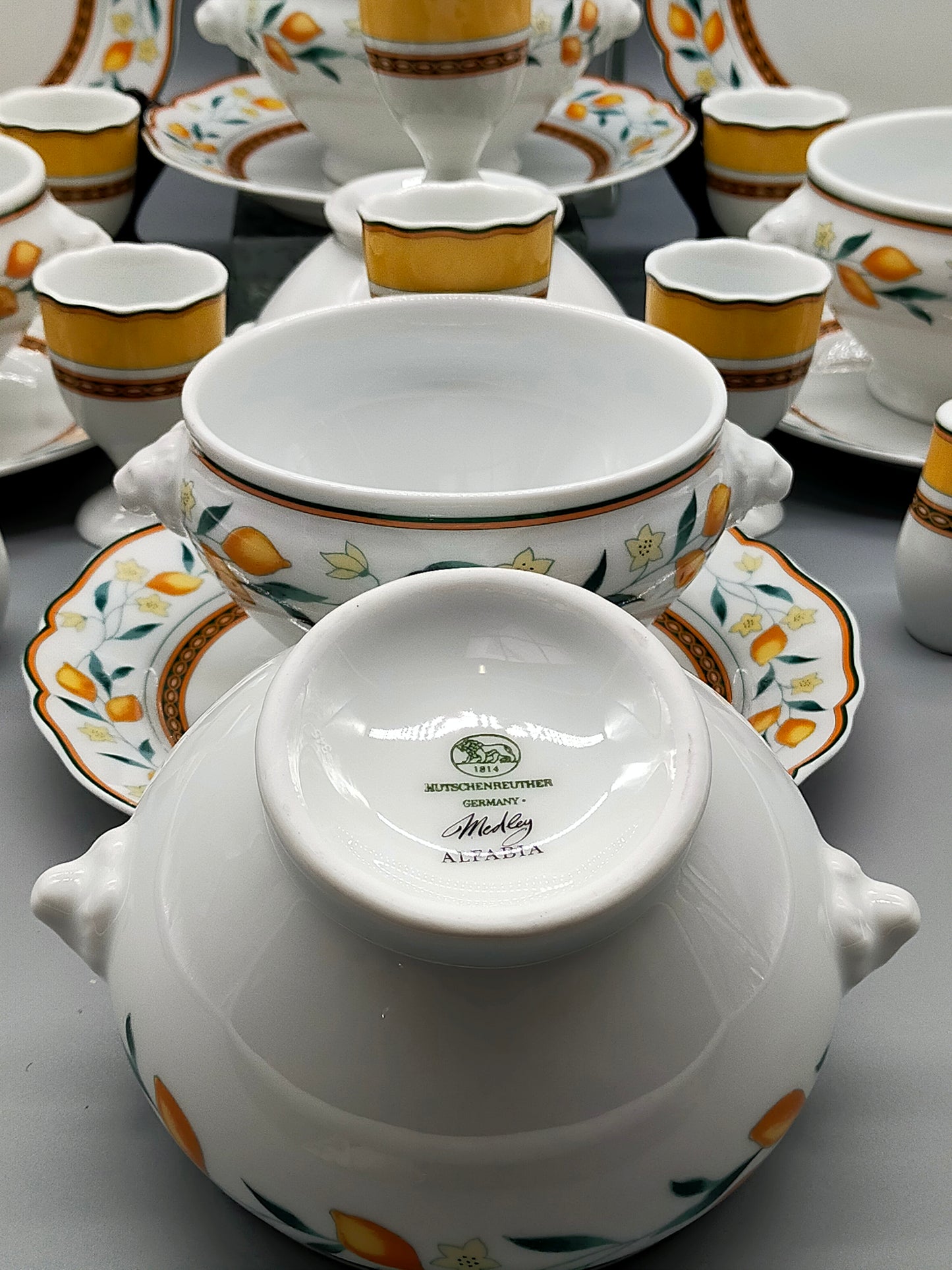 Hutschenreuther Medley Alfabia Finca Geschirr Set Mediterranes Design