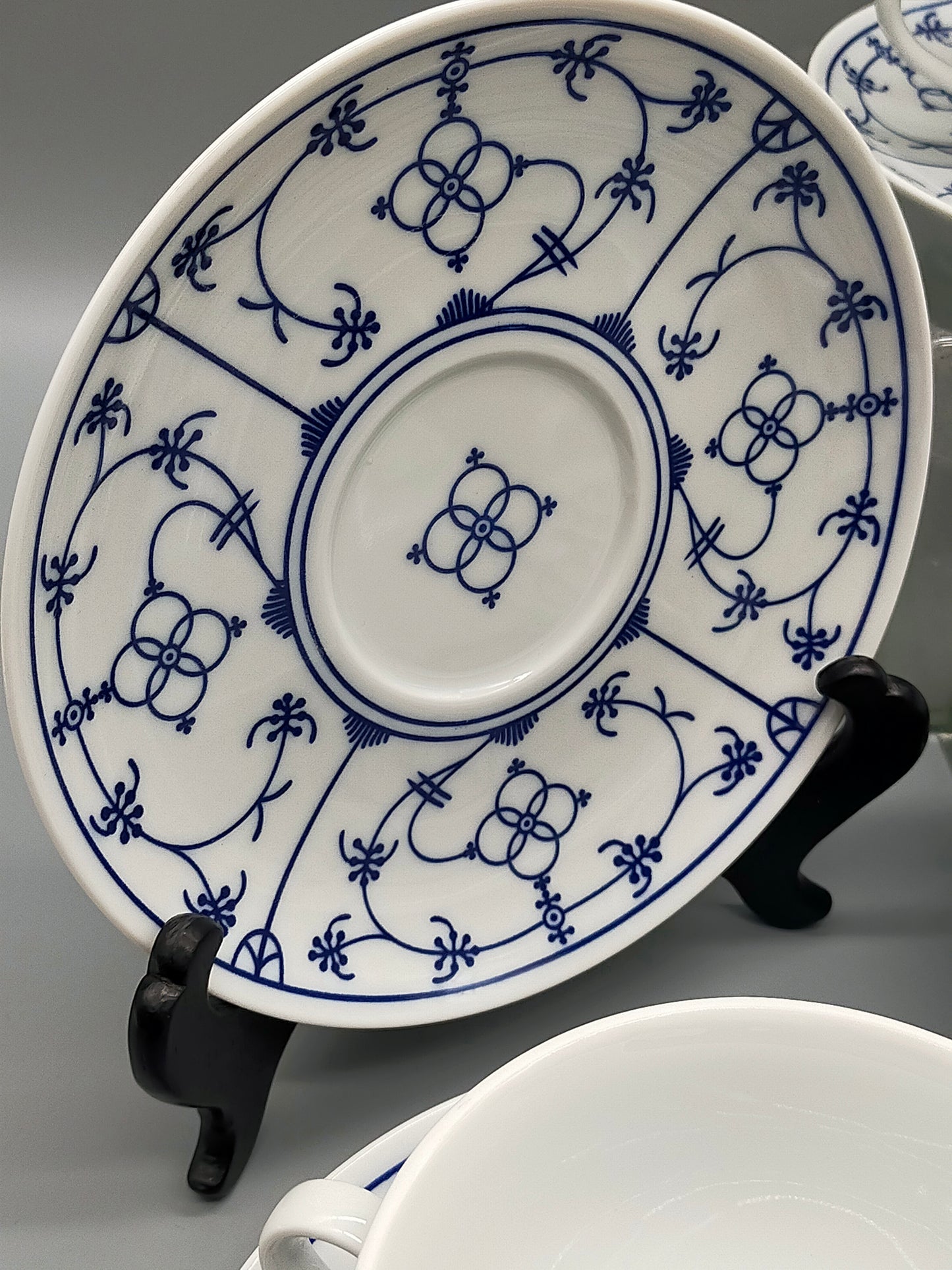 Winterling Indischblau Suppentassen Klassisches Set für 6 Personen