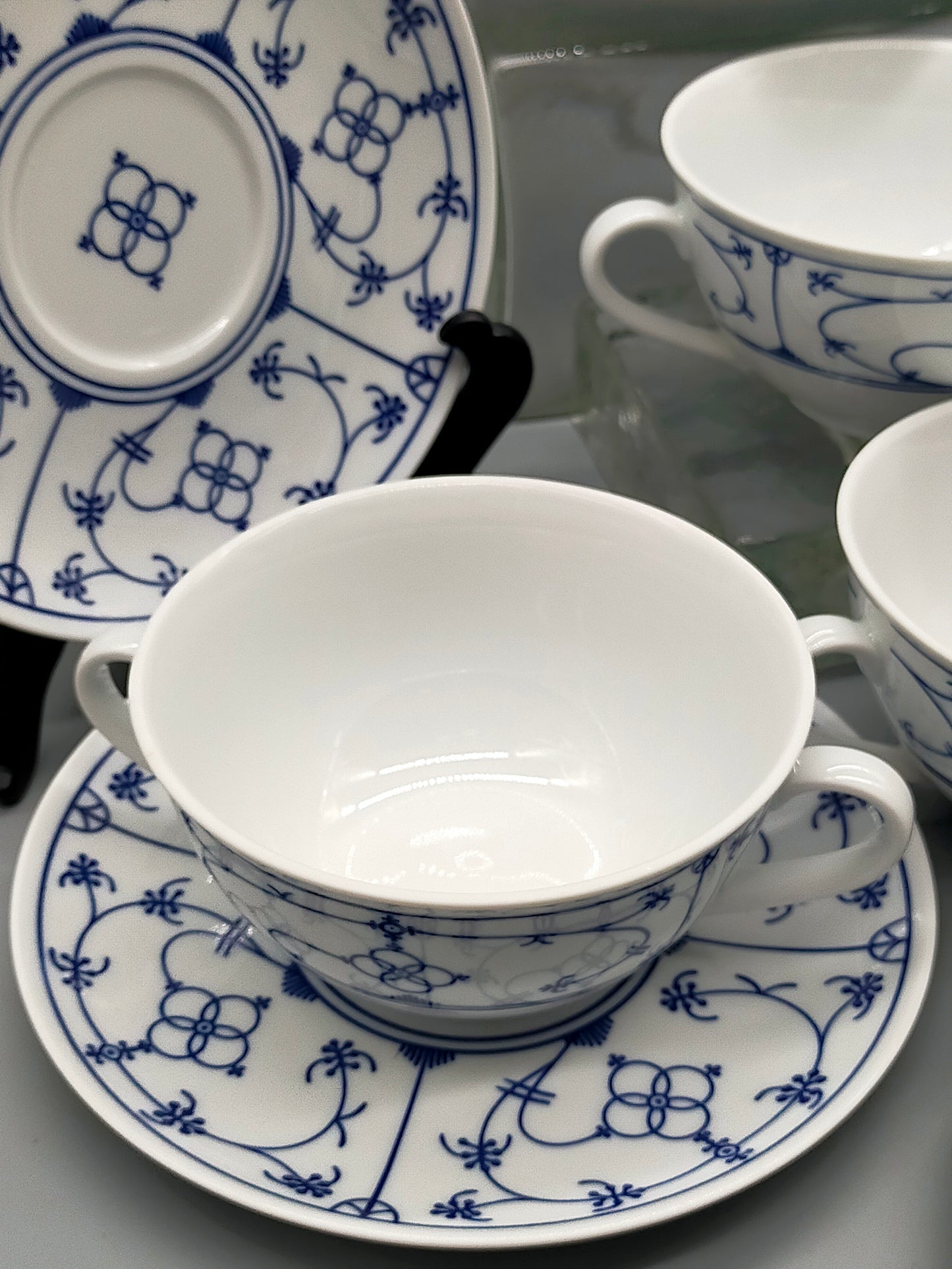 Winterling Indischblau Suppentassen Set für 6 Personen
