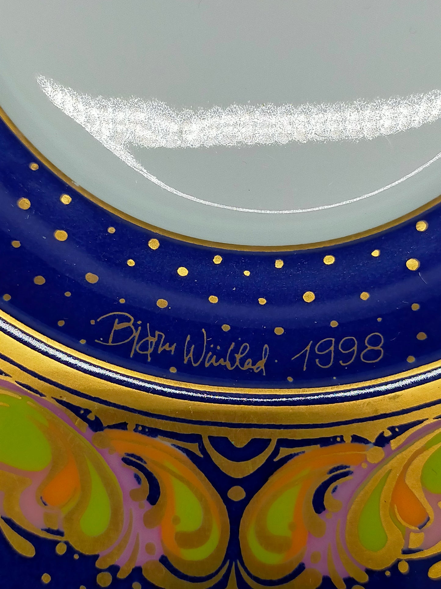 Rosenthal Björn Wiinblad Weihnachtstassen – 3er Set (1998, 2001, 2006)