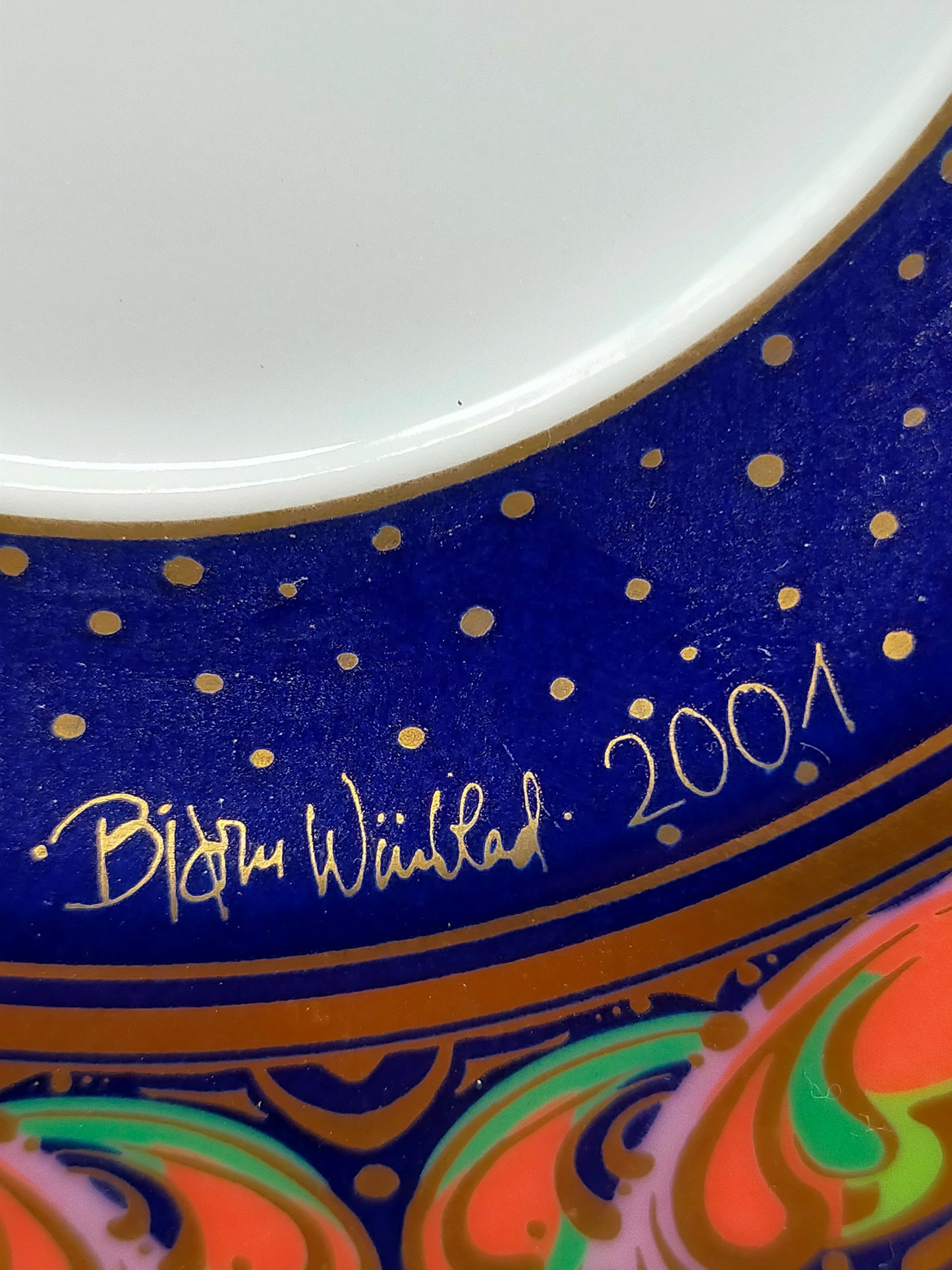 Rosenthal Björn Wiinblad Weihnachtstassen – 3er Set (1998, 2001, 2006)