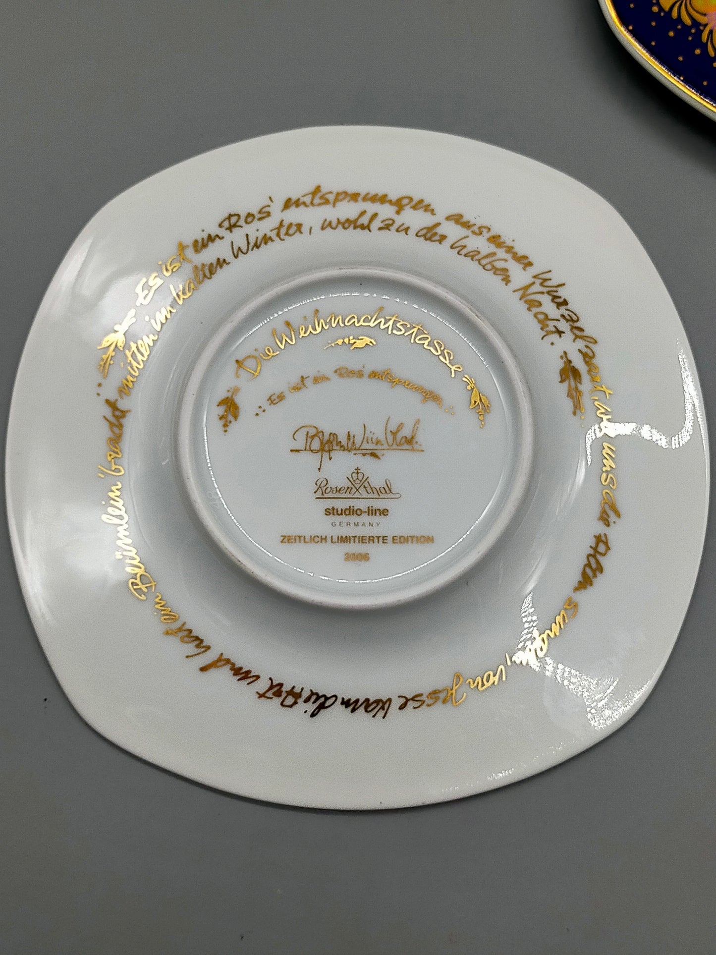 Rosenthal Björn Wiinblad Weihnachtstassen – 3er Set (1998, 2001, 2006)