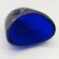 Antikes Zuckerstreuer Set Versilbert mit blauem Glaseinsatz
