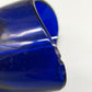 Antikes Zuckerstreuer Set Versilbert mit blauem Glaseinsatz