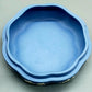 Klassische Wedgwood Jasperware Dose – Blaues Porzellan mit Relief