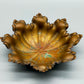 Antike Schale im Jugendstil Florale Bronze Optik Dekorschale