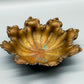 Antike Schale im Jugendstil Florale Bronze Optik Dekorschale