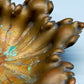 Antike Schale im Jugendstil Florale Bronze Optik Dekorschale