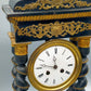 Antike Portaluhr Napoleon – Prunkvolle Säulen Uhr aus Frankreich
