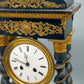 Antike Portaluhr Napoleon – Prunkvolle Säulen Uhr aus Frankreich