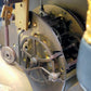 Antike Portaluhr Napoleon – Prunkvolle Säulen Uhr aus Frankreich