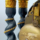 Antike Portaluhr Napoleon – Prunkvolle Säulen Uhr aus Frankreich