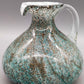 Murano Stil Glas Krug in Türkis Kunstvoller Krug mit Henkel