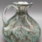 Murano Stil Glas Krug in Türkis Kunstvoller Krug mit Henkel
